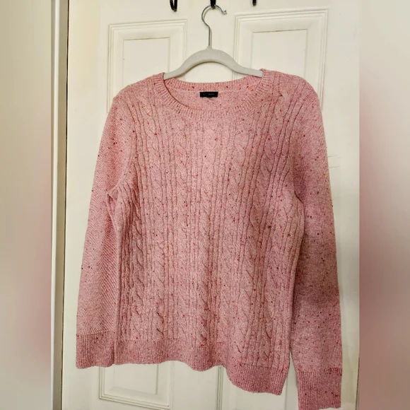 Talbots Cable Knit Long-sleeve Sweater Large - Picture 1 of 10